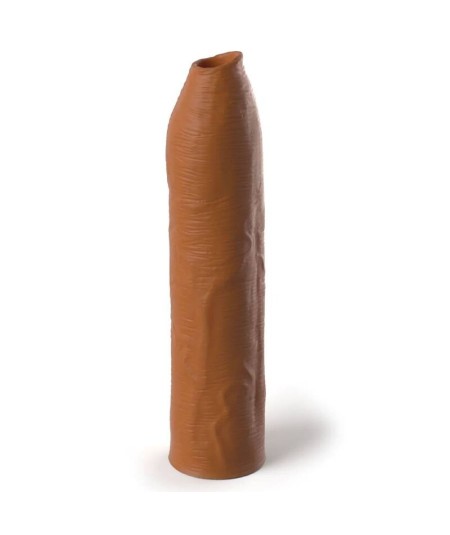 PIPEDREAMS EXTENSION SLEEVE UNCUT 17,78 CM CARAMEL