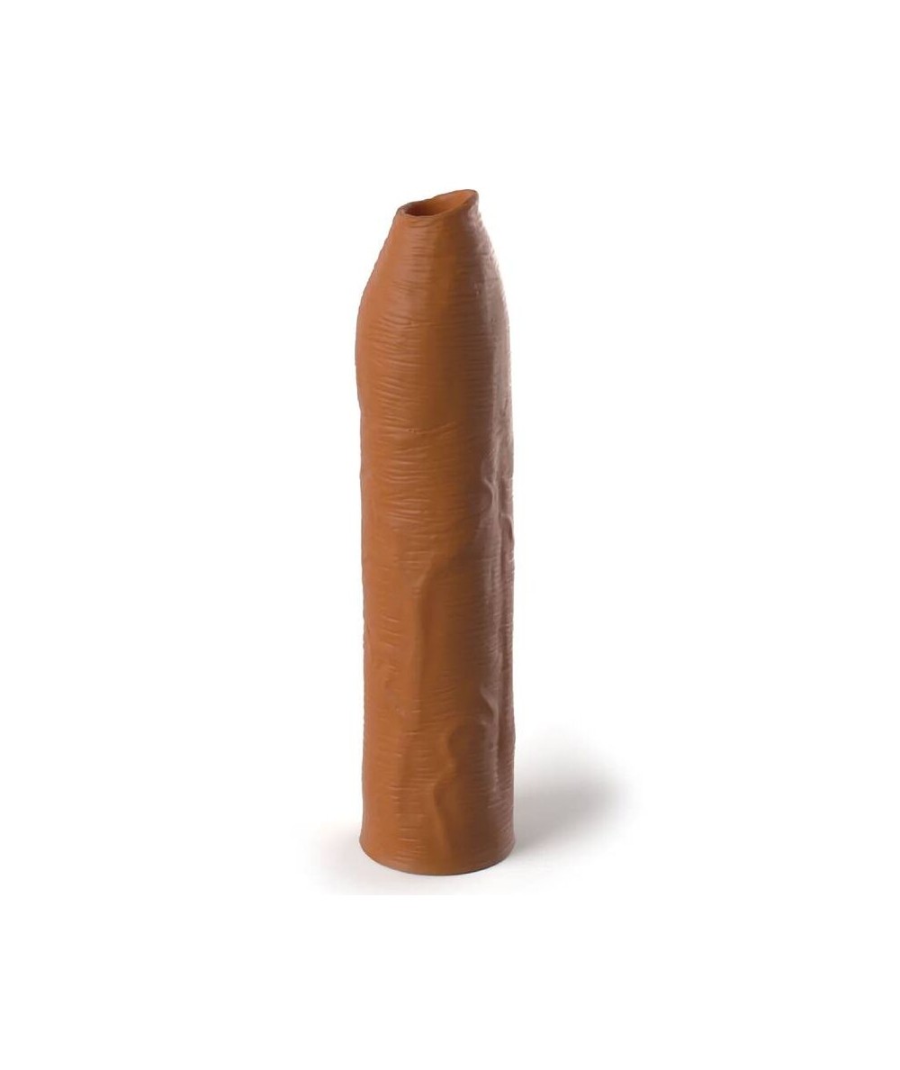 PIPEDREAMS EXTENSION SLEEVE UNCUT 17,78 CM CARAMEL