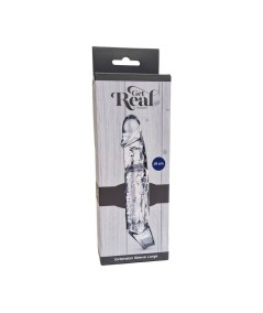 GET REAL - EXTENSION LARGO 19 CM TRANSPARENTE