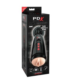 PDX ELITE DIRTY TALK STARTER STROKER MASTURBADOR VAGINA