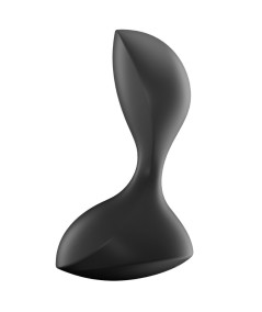 SATISFYER SWEET SEAL PLUG VIBRADOR APP - NEGRO