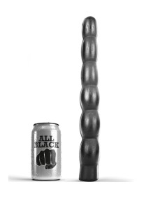 ALL BLACK - ANAL DILDO 32 CM