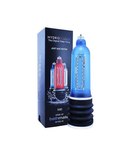 BATHMATE HYDROMAX 9 BOMBA AUMENTO PENE AZUL