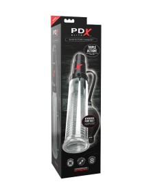 PDX ELITE BOMBA DE SUCCION MASTURBADORA CON VIBRACION SUCK N PUMP STROKER