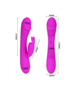 PRETTY LOVE SMART - VIBRADOR CON RABBIT 30 MODOS HUNTER