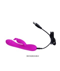 PRETTY LOVE SMART - VIBRADOR CON RABBIT 30 MODOS HUNTER