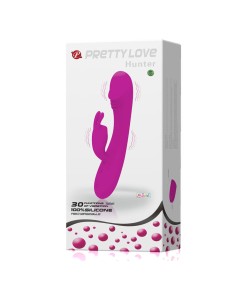 PRETTY LOVE SMART - VIBRADOR CON RABBIT 30 MODOS HUNTER