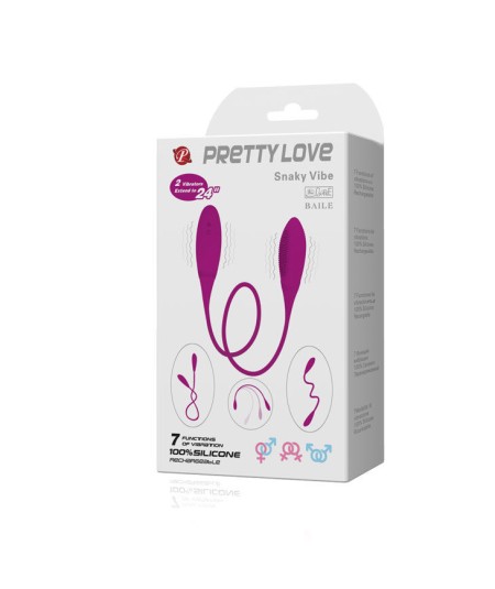 DELUXE PRETTY LOVE SNAKY VIBRADOR 7V