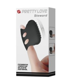 PRETTY LOVE FLIRTATION - DEDAL CON VIBRACION STEWARD NEGRO