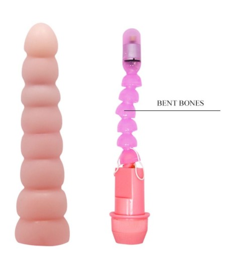 FLEXI VIBE SENSUAL SPINE VIBRADOR FLEXIBLE 19 CM