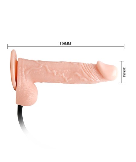 DILDO REALISTICO VIBRADOR E INFLABLE