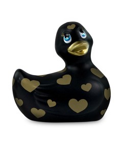 I RUB MY DUCKIE 2.0 | PATO VIBRADOR ROMANCE (BLACK & GOLD)