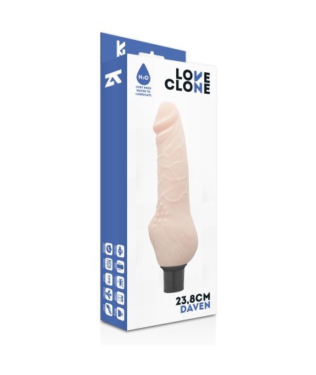 LOVECLONE DAVEN SELF LUBRICATION REALISTICO 23.8 CM