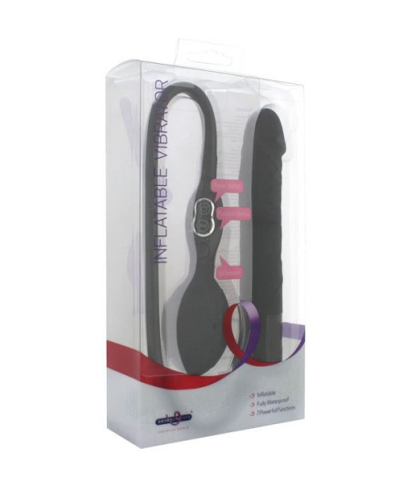 SEVENCREATIONS VIBRADOR HINCHABLE NEGRO