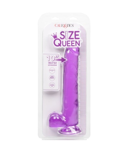 CALEX SIZE QUEEN DILDO - LILA 25.5 CM