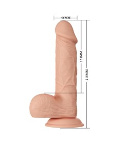 BEAUTIFUL ENCOUNTER BAHAMUT DILDO REALISTICO FLEXIBLE 21.8 CM - NATURAL