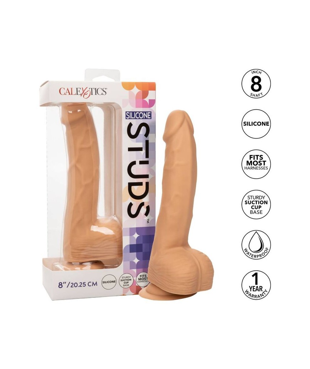 CALIFORNIA EXOTICS SILICONE STUDS 20,32 CM SKIN