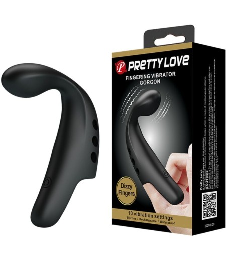 PRETTY LOVE - DEDAL VIBRADOR GORGON NEGRO