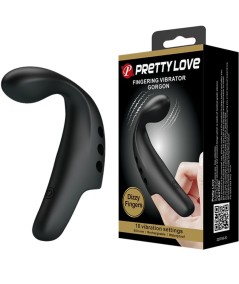 PRETTY LOVE - DEDAL VIBRADOR GORGON NEGRO