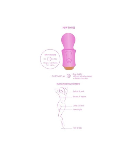 XOCOON - THE TRAVELLER WAND FUCSIA