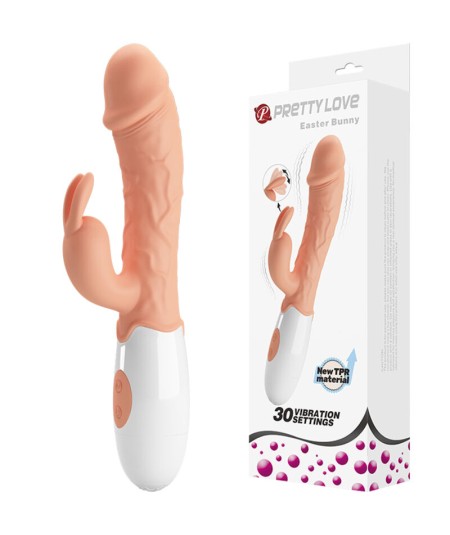 PRETTY LOVE - EASTER BUNNY VIBRADOR CON ESTIMULADOR