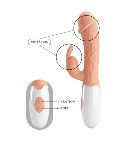 PRETTY LOVE - EASTER BUNNY VIBRADOR CON ESTIMULADOR