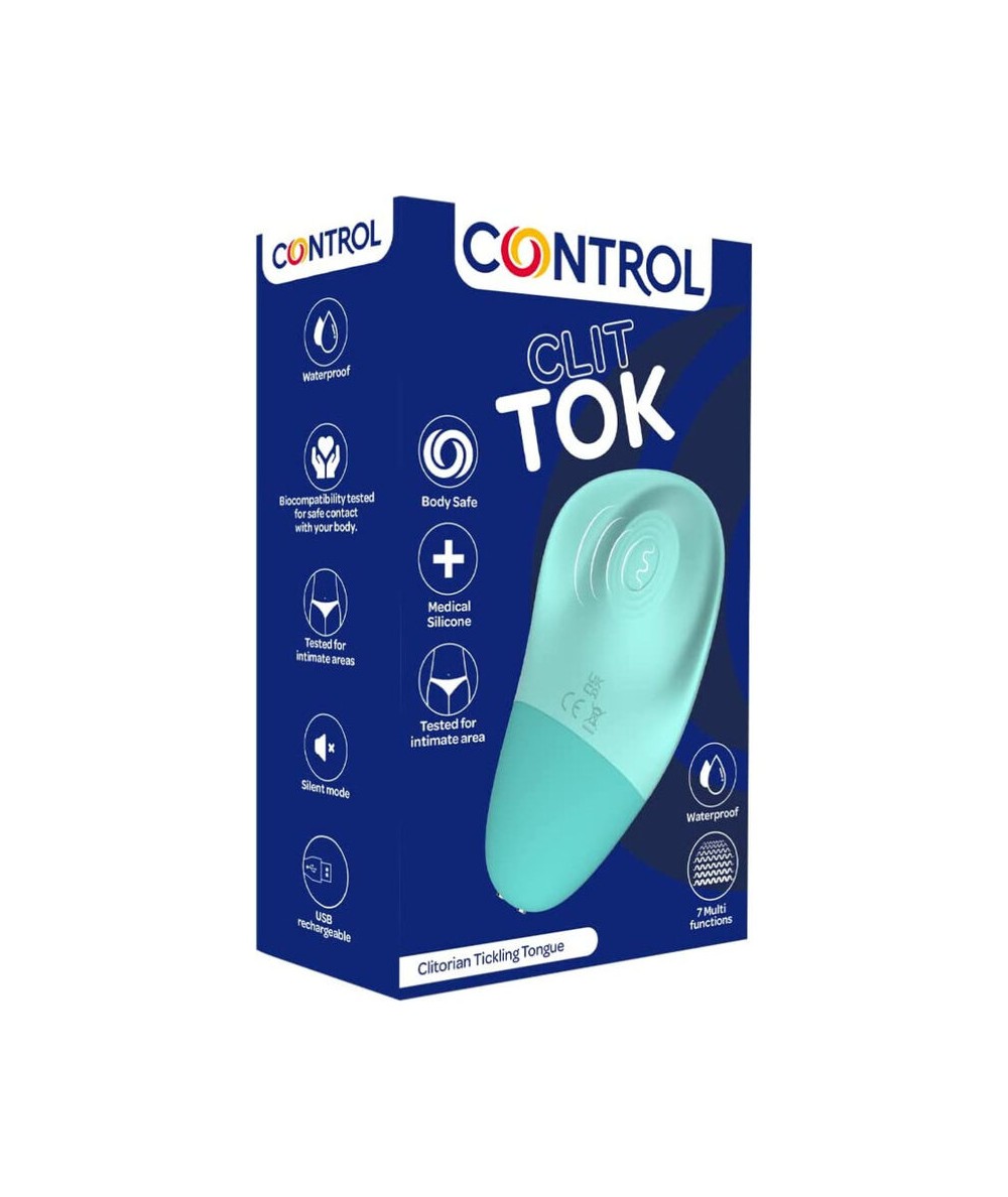 CONTROL - CLIT TOK LENGUA ESTIMULADORA DE CLÍTORIS RECARGABLE