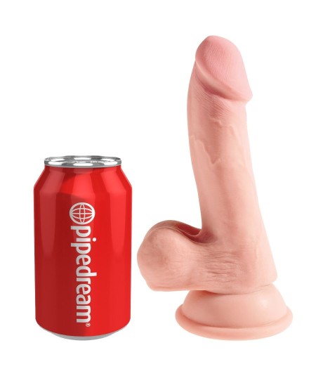 KINGCOCK DILDO TRIPLE DENSIDAD 14 CM