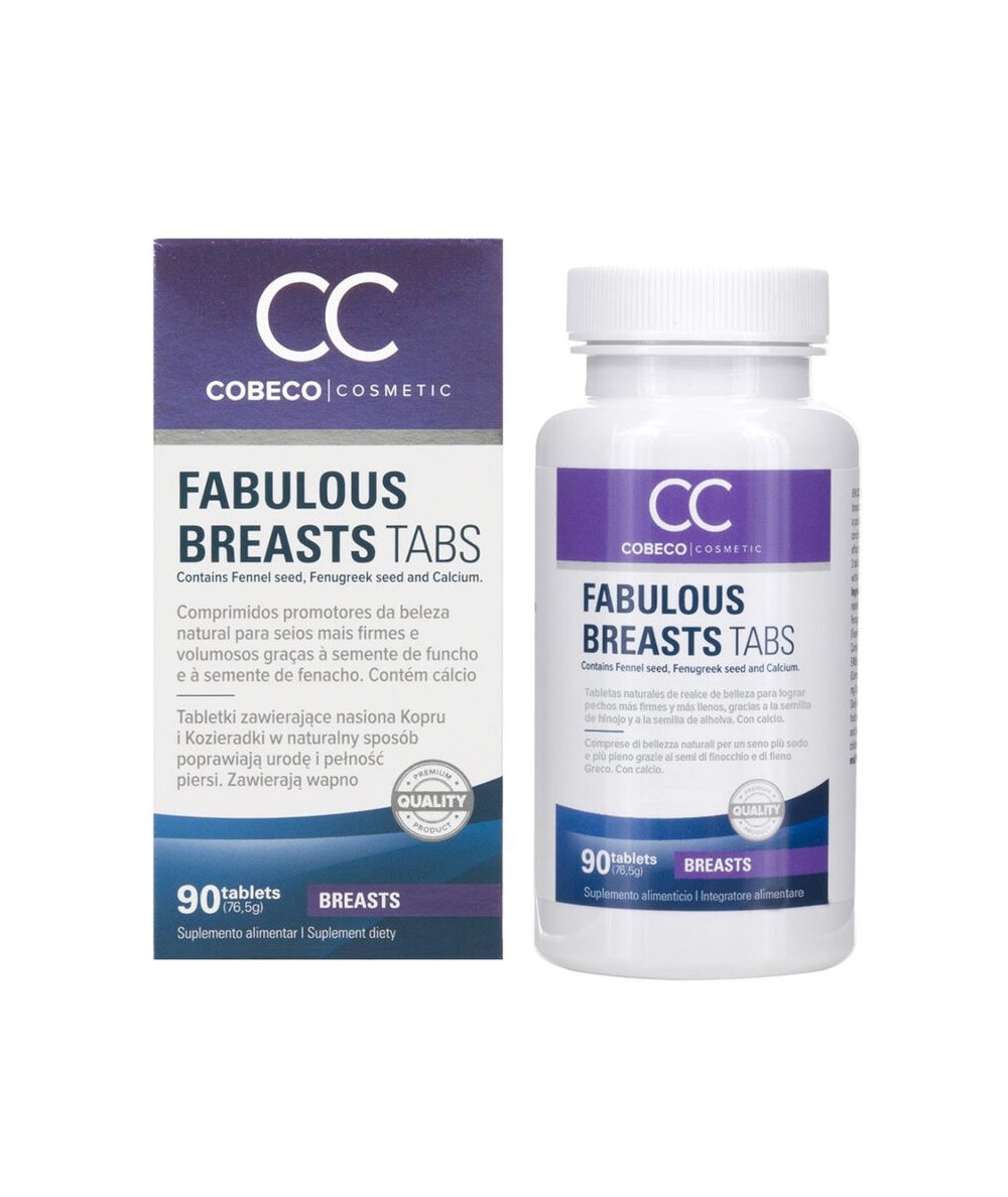 COBECO CC FABULOUS BREASTS AUMENTADOR DE SENOS 90 CAPSULAS - ES