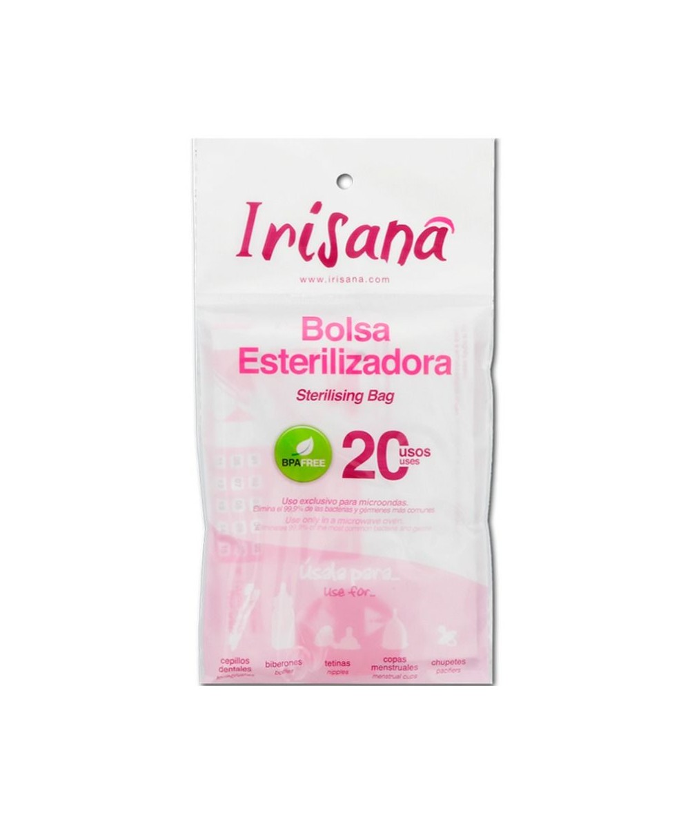 IRISANA - BOLSA ESTERILIZADORA COPA VAGINAL 1 UNIDAD