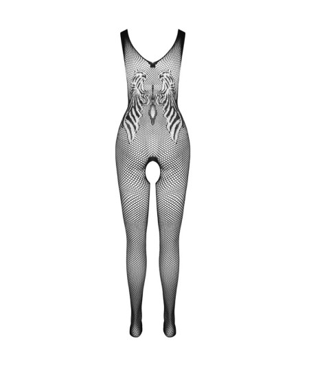 PASSION - BS098 BODYSTOCKING NEGRO TALLA UNICA