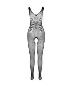 PASSION - BS098 BODYSTOCKING NEGRO TALLA UNICA