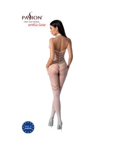 PASSION - BS100 BODYSTOCKING BLANCO TALLA UNICA