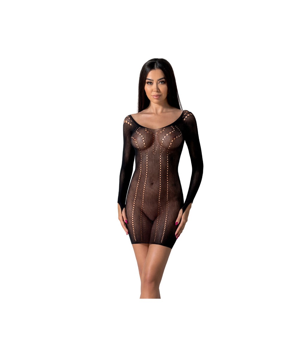 PASSION - BS101 BODYSTOCKING NEGRO TALLA UNICA