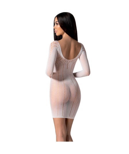 PASSION - BS101 BODYSTOCKING BLANCO TALLA UNICA