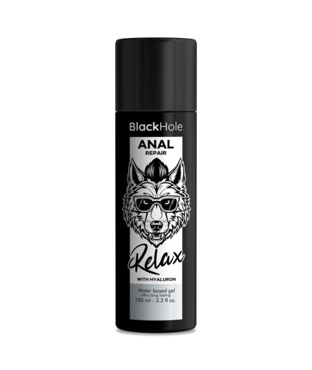 BLACK HOLE - ANAL REPAIR BASE AGUA RELAX CON HYALURON 100 ML