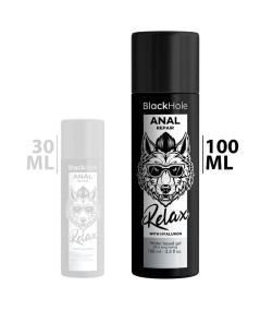 BLACK HOLE - ANAL REPAIR BASE AGUA RELAX CON HYALURON 100 ML