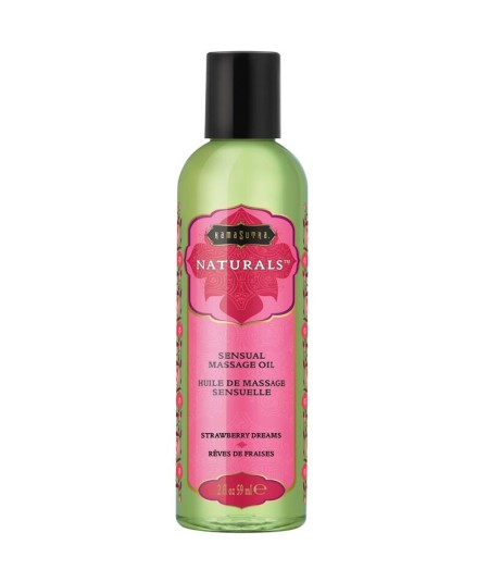 KAMASUTRA ACEITE DE MASAJE NATURAL STRAWBERRY DREAMS 59 ML