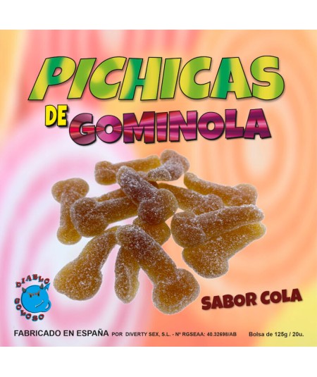 DIABLO PICANTE - PICHITAS DE GOMINOLA COLA