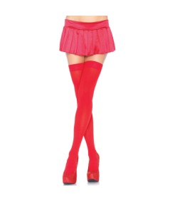 LEG AVENUE MEDIAS OPACAS ROJO