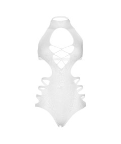 LEG AVENUE BODY DE ENCAJES TALLA UNICA - BLANCO