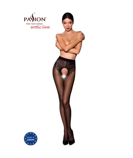 PASSION - TIOPEN 006 MEDIAS NEGRO 3/4 (30 DEN)