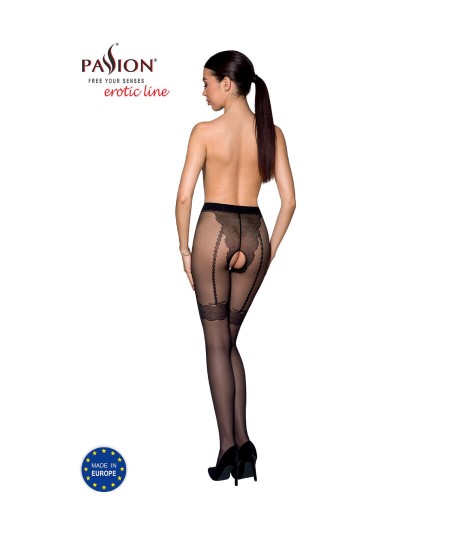 PASSION - TIOPEN 016 MEDIAS NEGRO 1/2 (20 DEN)