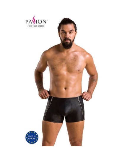 PASSION 049 SHORT MATT NEGRO L/XL