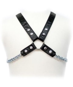 LEATHER BODY CHAIN HARNESS II