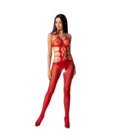 PASSION WOMAN BS084 BODYSTOCKING ROJO TALLA UNICA