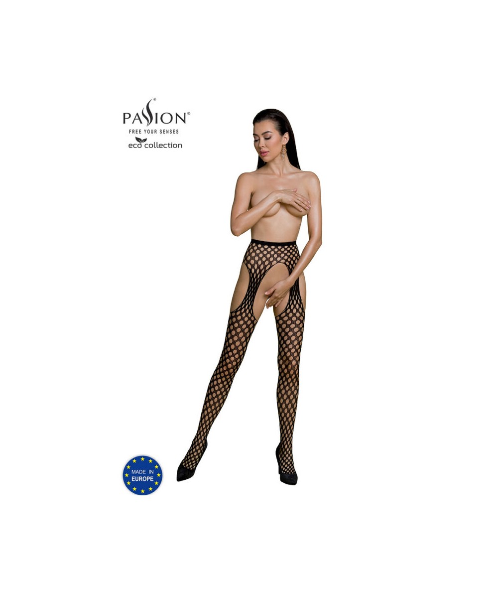 PASSION - ECO COLLECTION BODYSTOCKING ECO S003 NEGRO