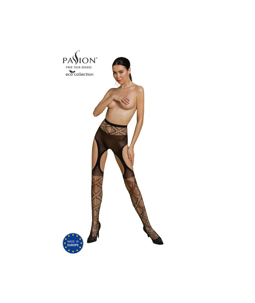 PASSION - ECO COLLECTION BODYSTOCKING ECO S005 NEGRO