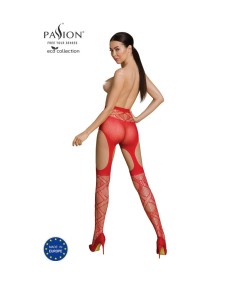 PASSION - ECO COLLECTION BODYSTOCKING ECO S005 ROJO