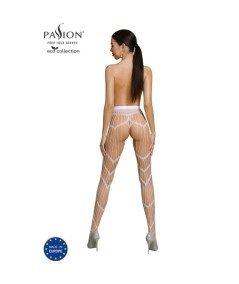 PASSION - ECO COLLECTION BODYSTOCKING ECO S006 BLANCO